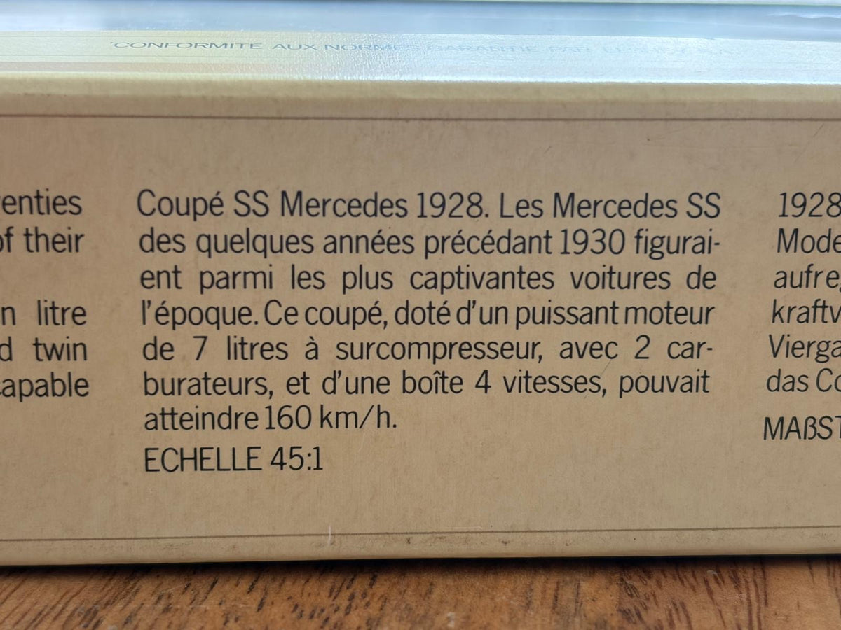 COUPÉ SS MERCEDES 1928