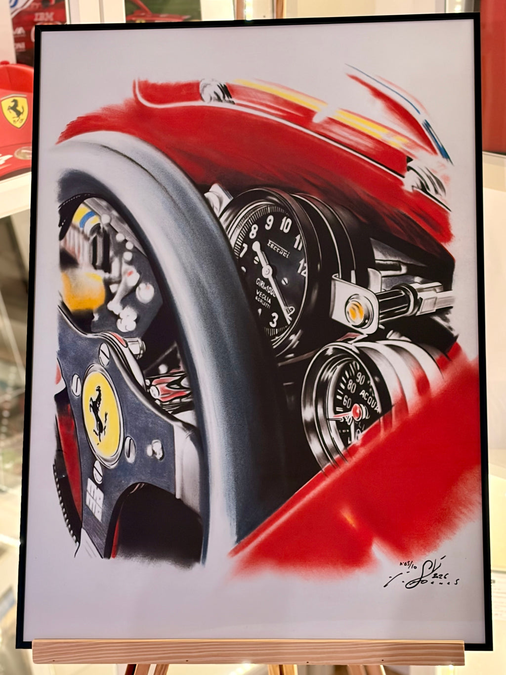 Tableau de bord FERRARI 312 PB