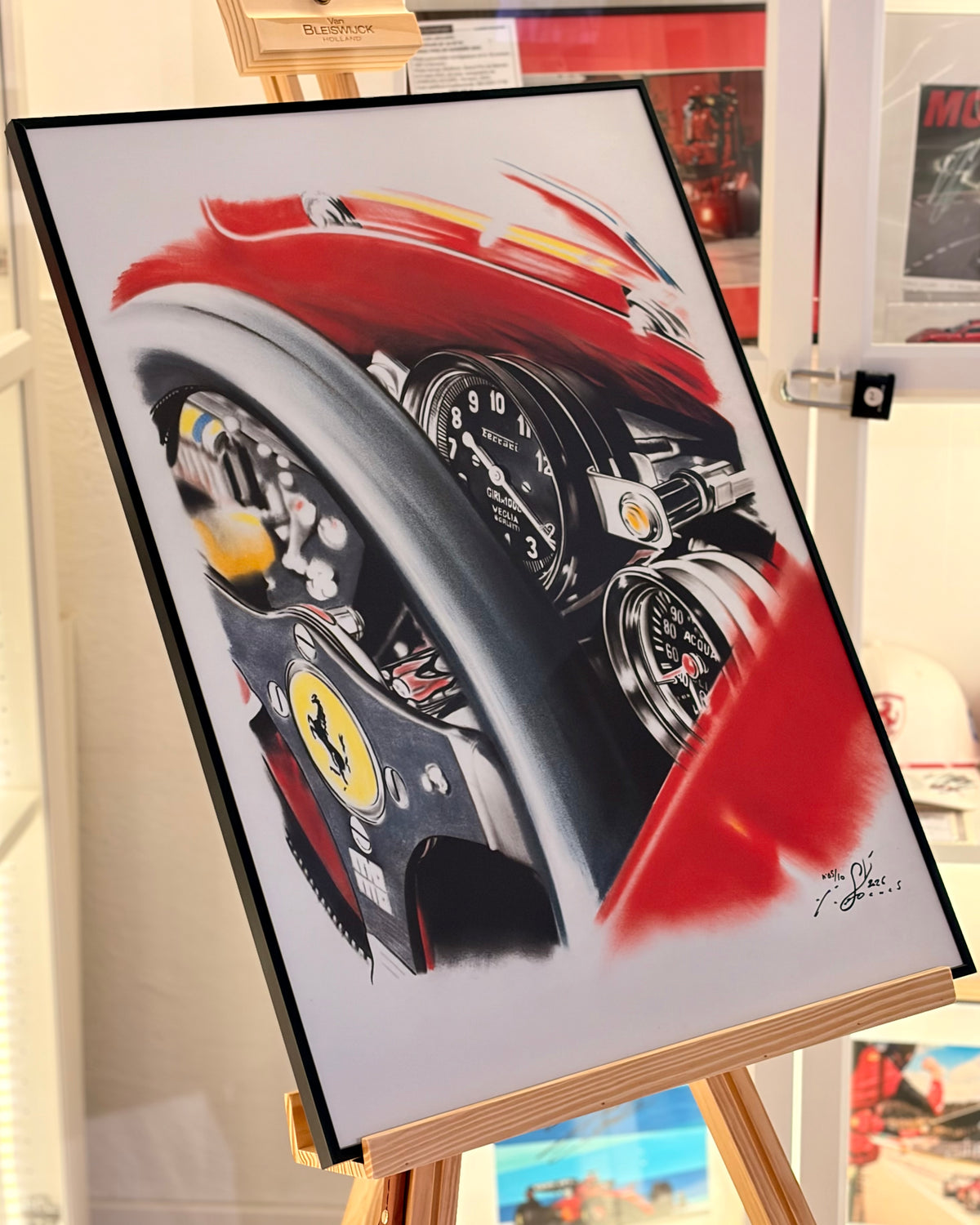 Tableau de bord FERRARI 312 PB