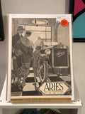 Affiche publicitaire ARIES