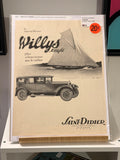 Affiche publicitaire WILLYS Saint-Didier