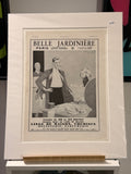 Affiche publicitaire BELLE JARDINIERE