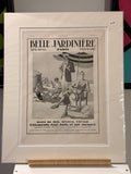 Affiche publicitaire BELLE JARDINIERE