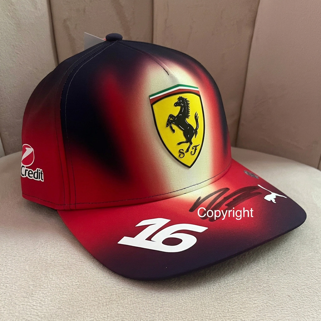 CASQUETTE OFFICIELLE DE CHARLES LECLERC DE 2026