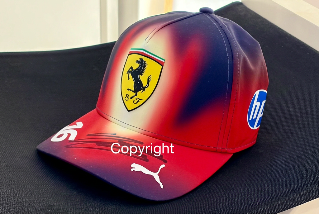 CASQUETTE OFFICIELLE DE CHARLES LECLERC DE 2026