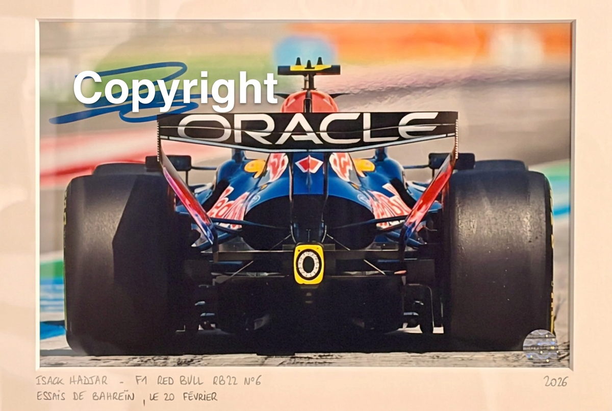 FORMULE 1 RED BULL RB22 N°6 - Isack HADJAR